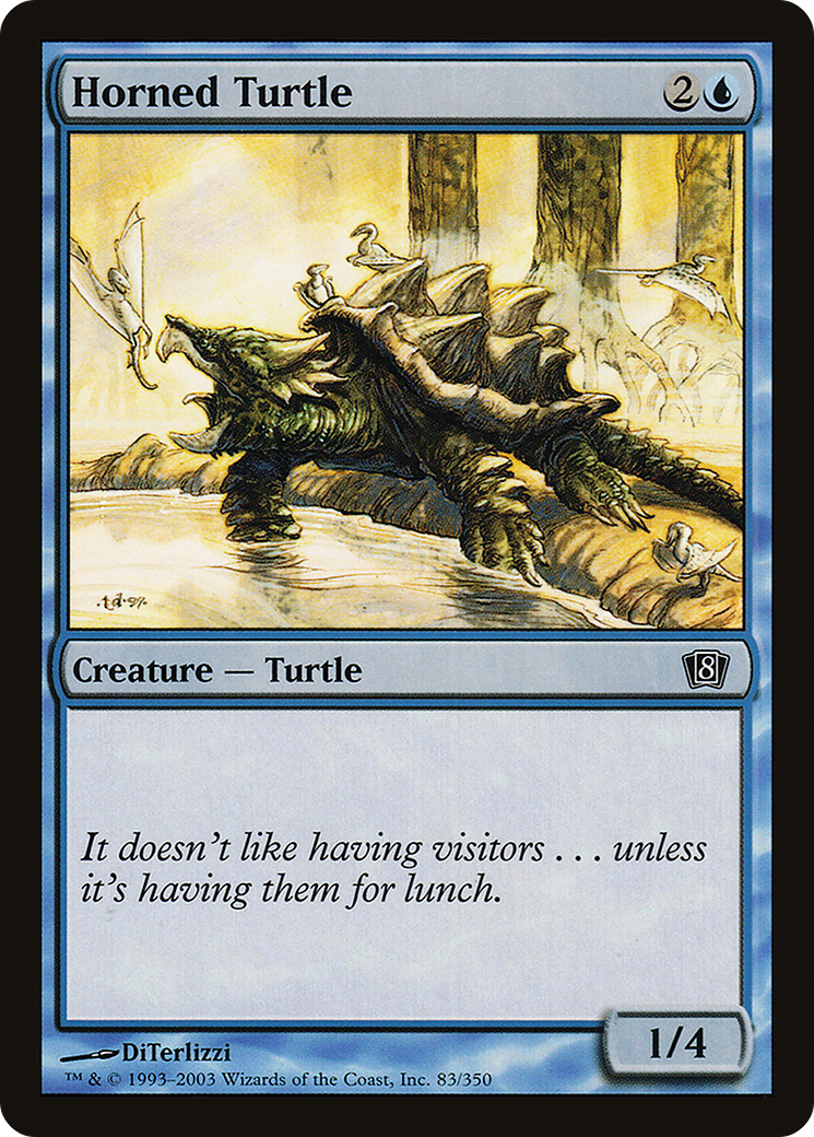 {C} Horned Turtle [Eighth Edition][8ED 083]