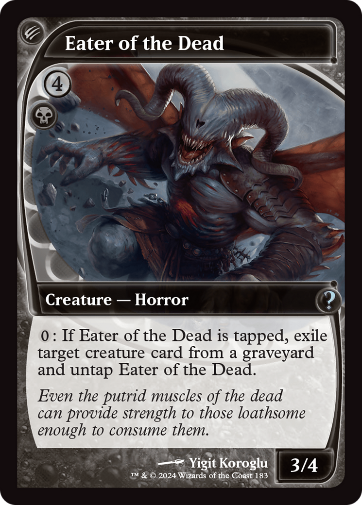 {C} Eater of the Dead (Future Sight) [Mystery Booster 2][MB2 183]