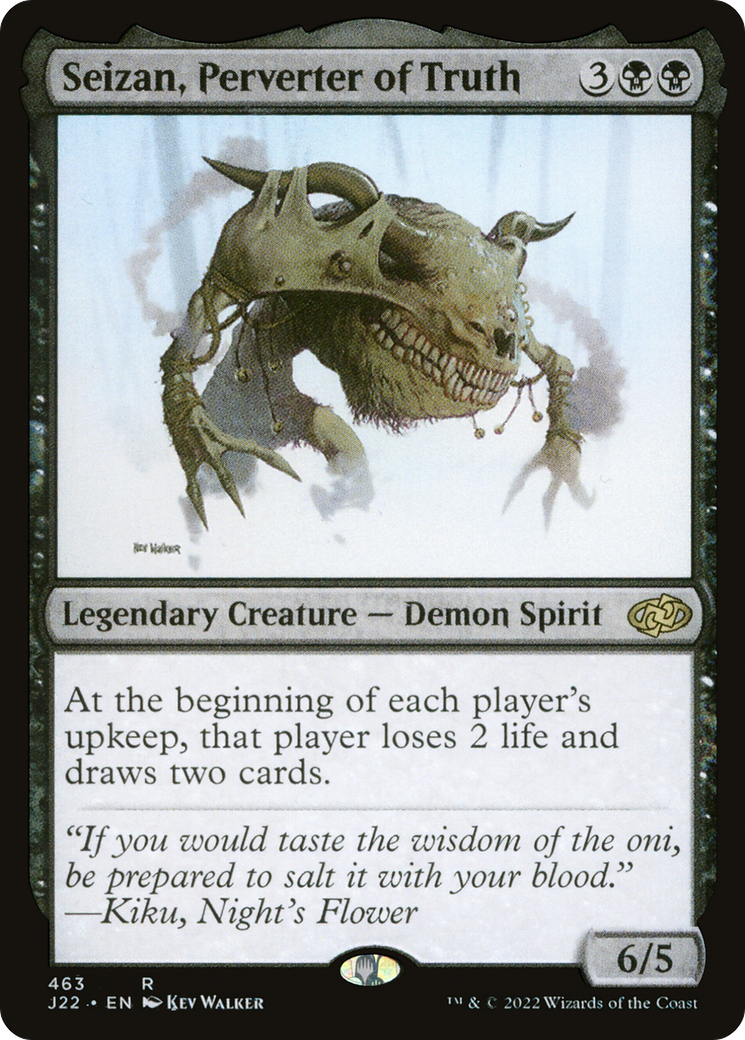 {R} Seizan, Perverter of Truth [Jumpstart 2022][J22 463]