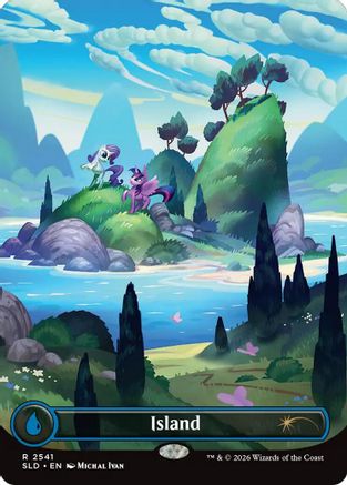 Island (2541) [SLD 2541]  Foil