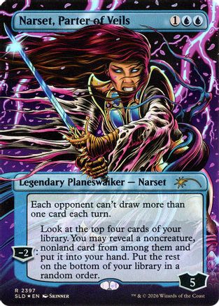 {R} Narset, Parter of Veils (2397) (Foil) [Secret Lair Drop Series] [SLD 2397]