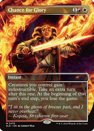 Chance for Glory [SLD 2470]  Foil