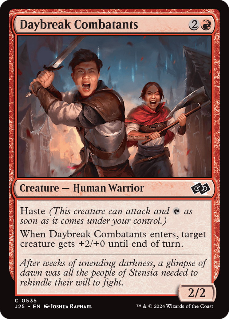 {C} Daybreak Combatants [Foundations Jumpstart][J25 535]