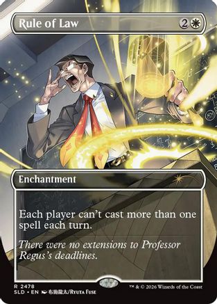 Rule of Law [SLD 2478]  Foil