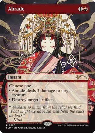 Abrade (2390) [SLD 2390]  Foil