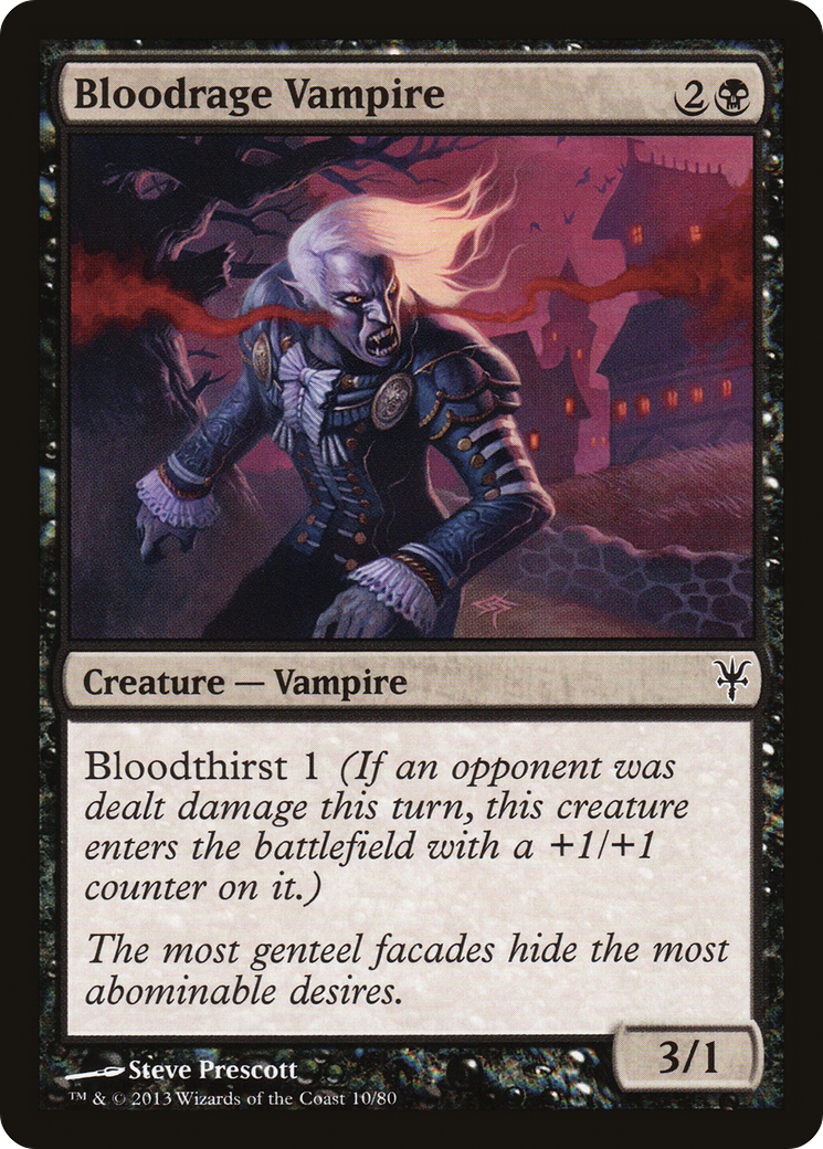 {C} Bloodrage Vampire [Duel Decks: Sorin vs. Tibalt][DDK 010]