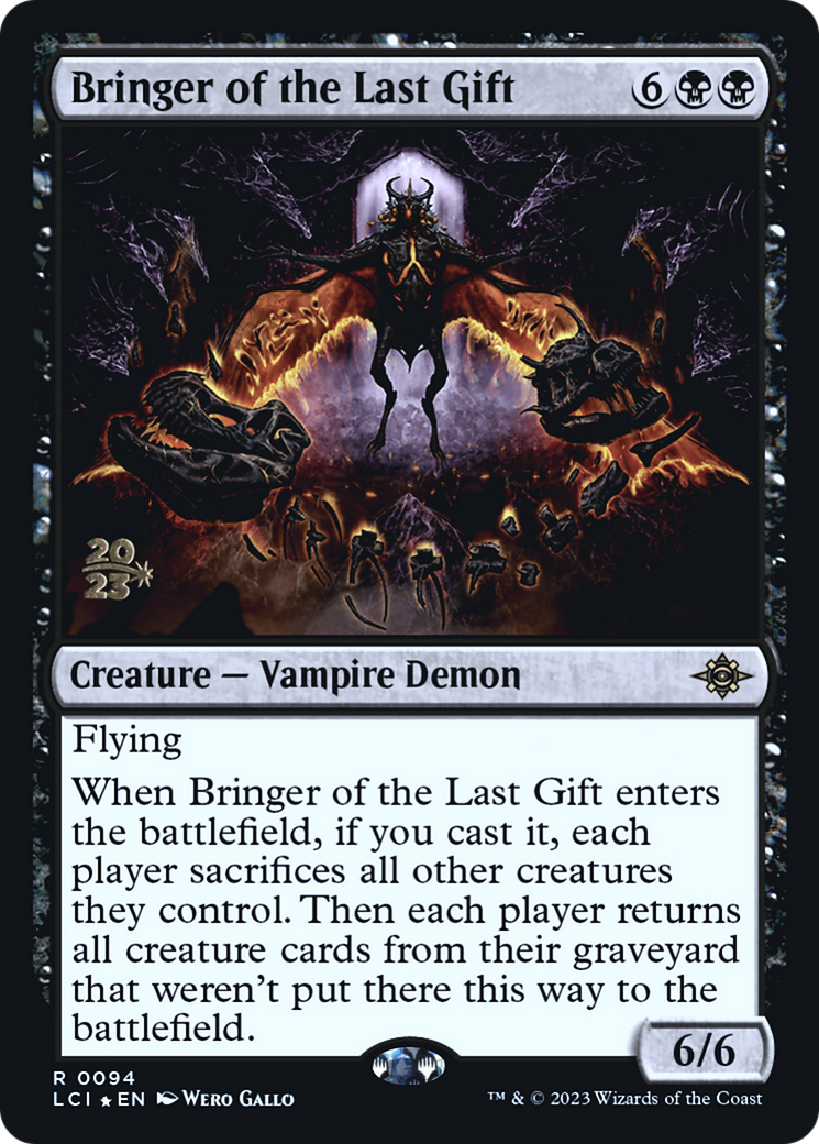 {@R} Bringer of the Last Gift [The Lost Caverns of Ixalan Prerelease Cards][PR LCI 094]