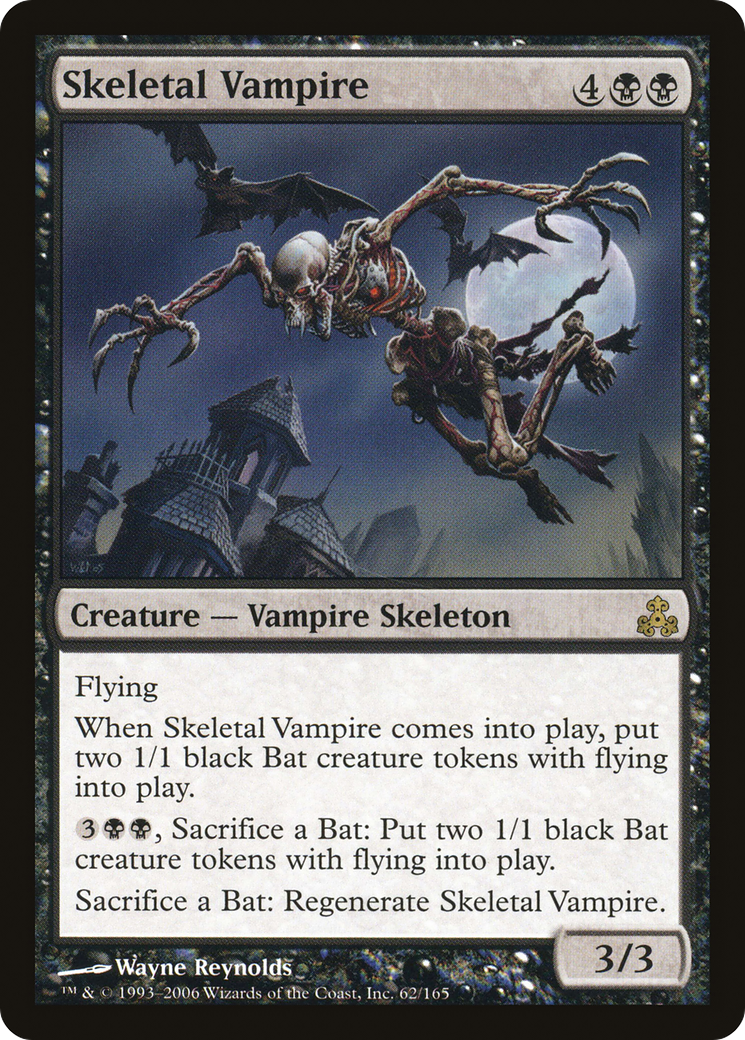 {R} Skeletal Vampire [Guildpact][GPT 062]