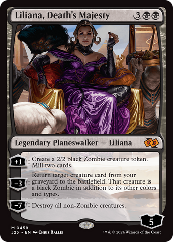 {R} Liliana, Death's Majesty [Foundations Jumpstart][J25 458]