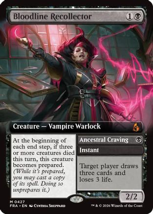 {R} Bloodline Recollector (Extended Art) [Reality Fracture] [FRA 427]