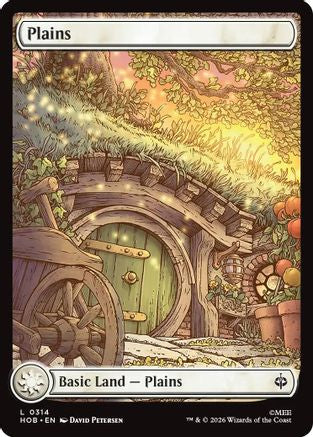 {@@MSC B} Plains (0314) (Foil) [The Hobbit] [HOB 314]