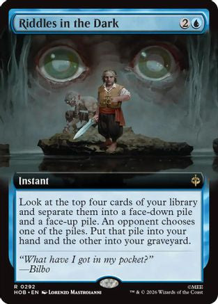 {@@MSC R} Riddles in the Dark (Extended Art) (Foil) [The Hobbit] [HOB 292]
