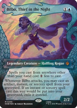{@@MSC R} Bilbo, Thief in the Night (Showcase) (Surge Foil) (Foil) [The Hobbit] [HOB 255]