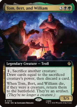 {@@MSC R} Tom, Bert, and William (Extended Art) (Foil) [The Hobbit] [HOB 312]