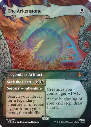 {@@MSC R} The Arkenstone (Showcase) (Surge Foil) (Foil) [The Hobbit] [HOB 270]