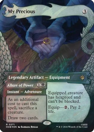 {@@MSC R} My Precious (Showcase) (Surge Foil) (Foil) [The Hobbit] [HOB 271]