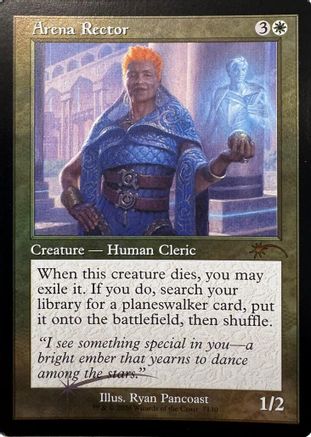 Arena Rector (Retro Frame) [SLD 7130]  Foil