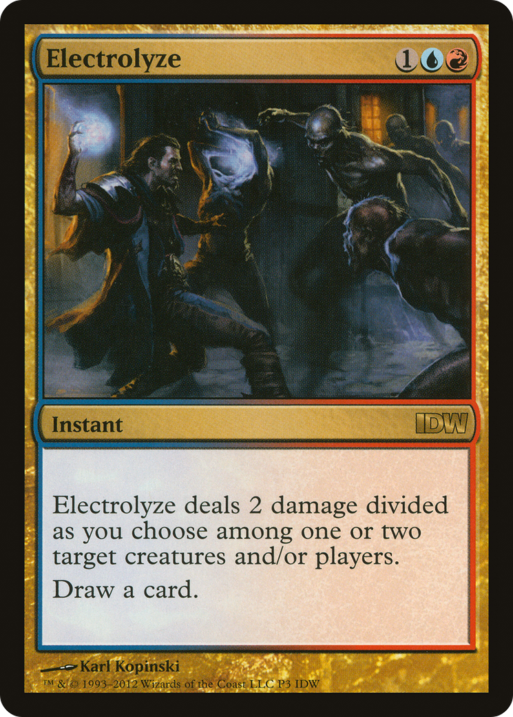 {R} Electrolyze [IDW Comics 2012][PA PIDW 003] - Misty Mountain Games