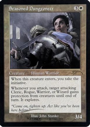 Seasoned Dungeoneer (Retro Frame) [SLD 7144]  Foil