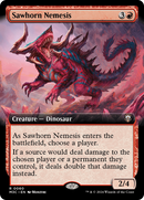 {R} Sawhorn Nemesis (Extended Art) (Ripple Foil) [Modern Horizons 3 Commander][RPF M3C 060]
