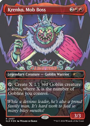 Krenko, Mob Boss [SLD 2407]  Foil