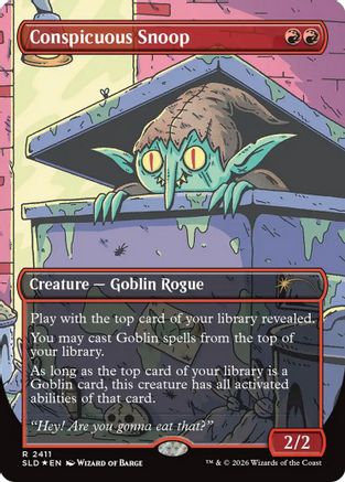 Conspicuous Snoop [SLD 2411]  Foil