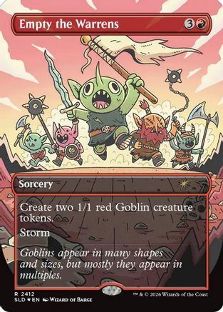 Empty the Warrens [SLD 2412]  Foil