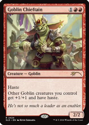 Goblin Chieftain (2424) [SLD 2424]