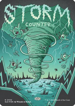 {C} Storm Counter (Foil) [Secret Lair Drop Series] [SLD 2422]