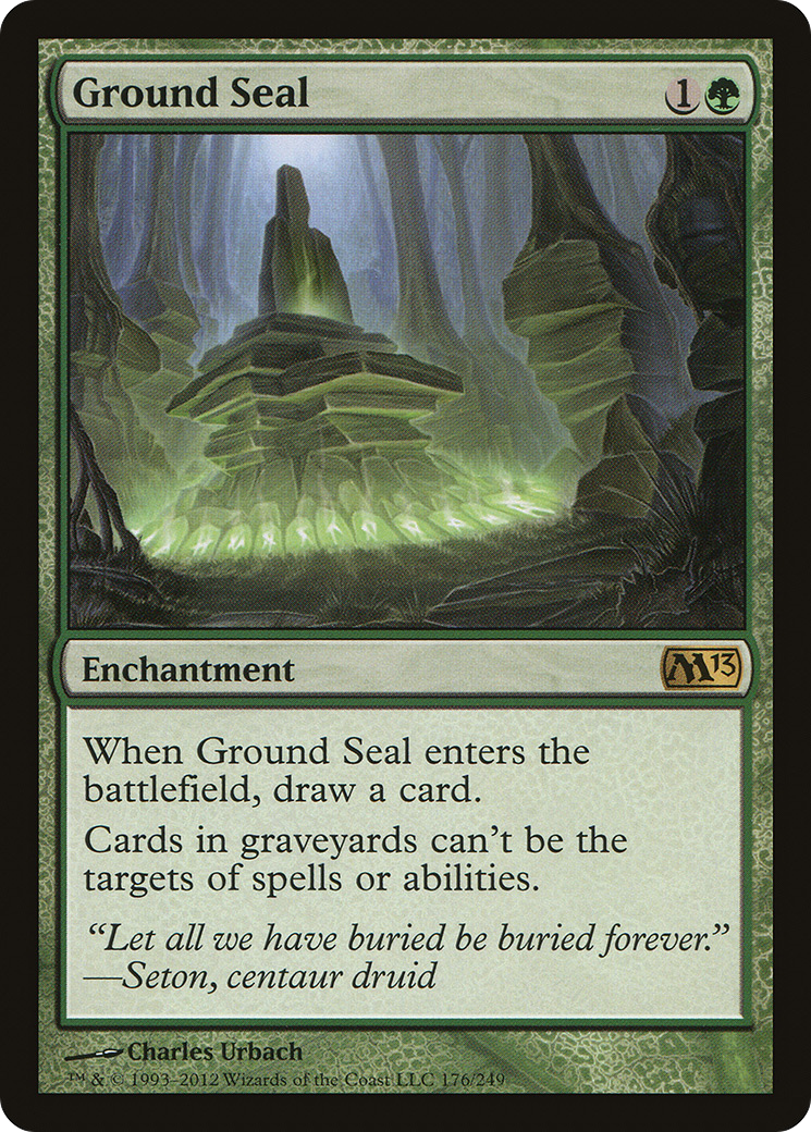 {R} Ground Seal [Magic 2013][M13 176]