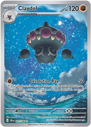 Claydol - 092/086 [ME04: Chaos Rising] Holofoil