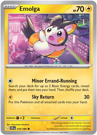 Emolga - 30/086 [ME04: Chaos Rising]