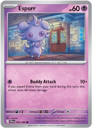 Espurr - 36/086 [ME04: Chaos Rising]