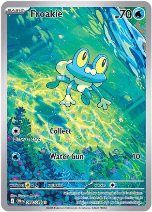 Froakie - 088/086 [ME04: Chaos Rising] Holofoil
