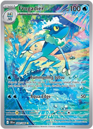 Frogadier - 089/086 [ME04: Chaos Rising] Holofoil