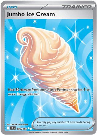 Jumbo Ice Cream - 109/086 [ME04: Chaos Rising] Holofoil