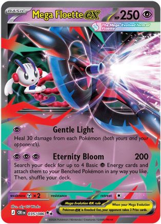 Mega Floette ex - 035/086 [ME04: Chaos Rising] Holofoil