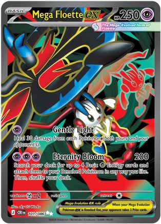 [PKM] Mega Floette ex - 101/086 [ME04: Chaos Rising] Holofoil