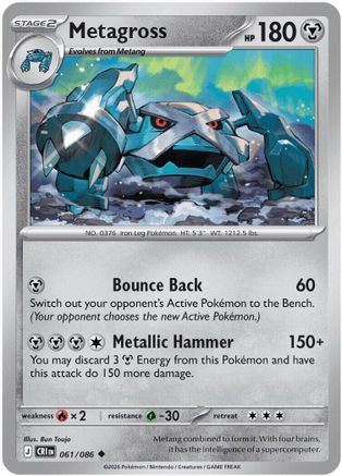 Metagross - 61/086 [ME04: Chaos Rising]
