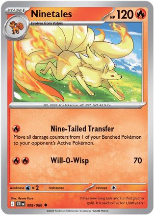 Ninetales - 9/086 [ME04: Chaos Rising]
