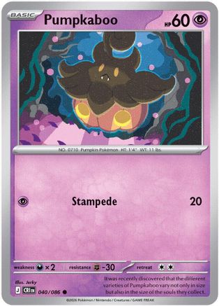 Pumpkaboo - 40/086 [ME04: Chaos Rising]