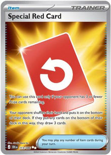 [PKM] Special Red Card - 113/086 [ME04: Chaos Rising] Holofoil