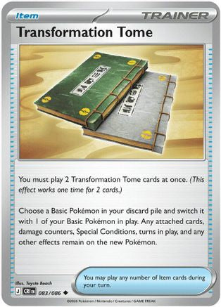Transformation Tome - 83/086 [ME04: Chaos Rising] Reverse Holofoil