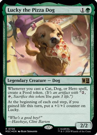 Lucky the Pizza Dog [MSC 726]  Foil