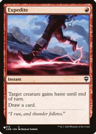 Expedite (CMR) [LIST 413]