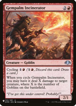 Gempalm Incinerator (DMR) [LIST 122]