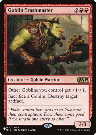 Goblin Trashmaster [LIST 144]