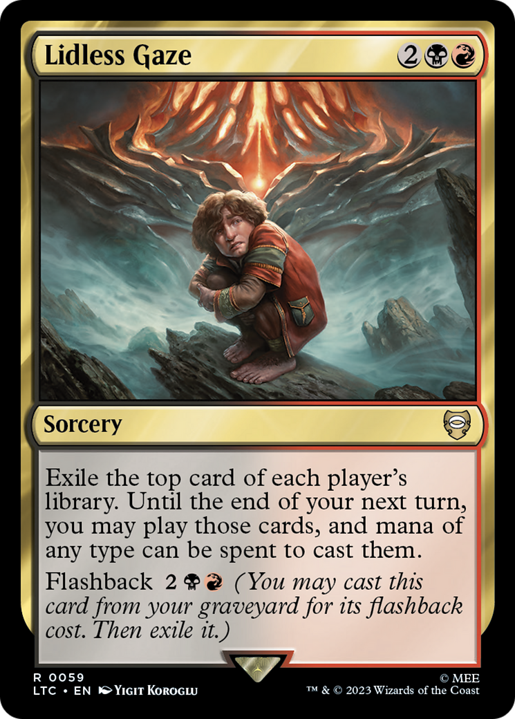 {R} Lidless Gaze [The Lord of the Rings: Tales of Middle-Earth Commander][LTC 059]