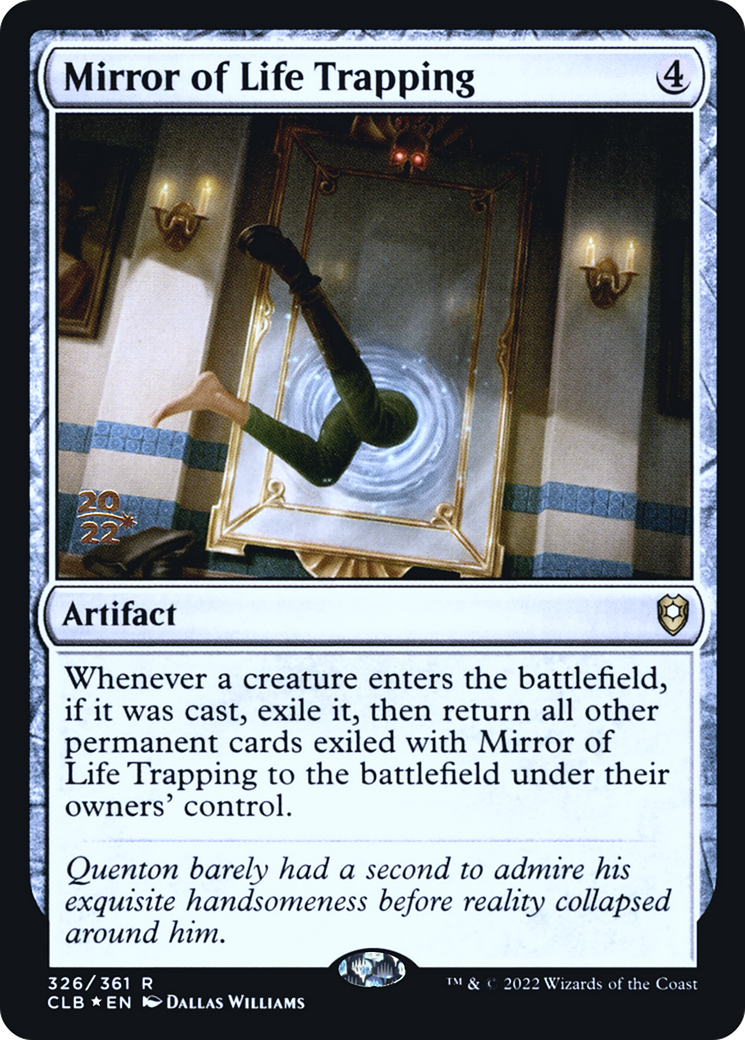 {R} Mirror of Life Trapping [Commander Legends: Battle for Baldur's Gate Prerelease Promos][PR CLB 326]