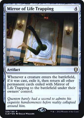 {R} Mirror of Life Trapping [Commander Legends: Battle for Baldur's Gate Prerelease Promos][PR CLB 326]